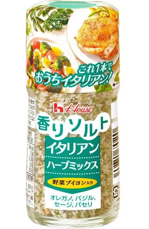 ハウス食品 かおりのソルトイタリアンハーブ 53g