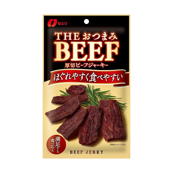 なとり　ＴＨＥおつまみＢＥＥＦ厚切ビーフジャーキー　37g