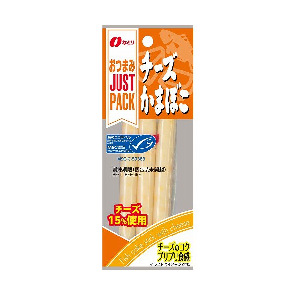 なとり　JUST PACKチーズかまぼこ　36g(12g×3本)