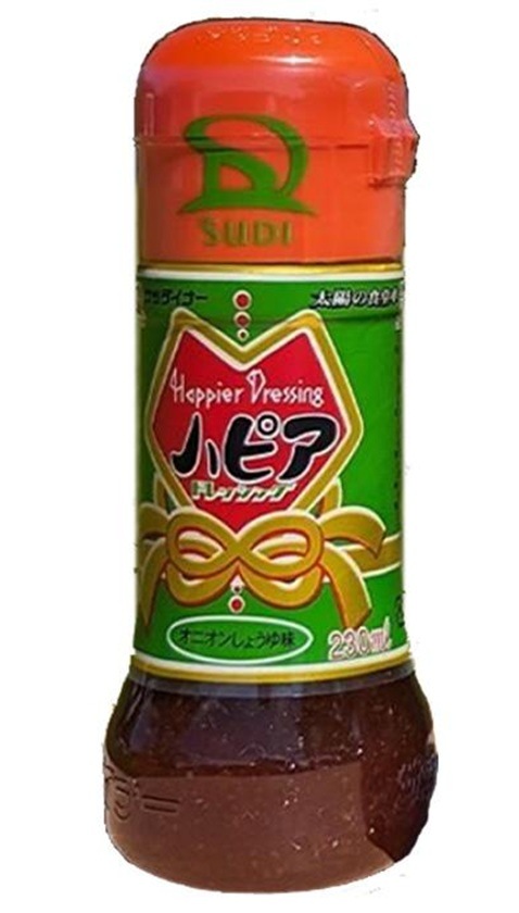 サンダイナー食品 ハピアドレッシング オニオンしょうゆ味 230ml