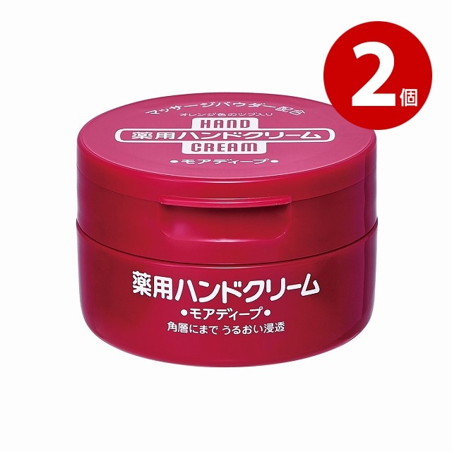 《2個セット》【医薬部外品】ファイントゥデイ　モアディープ　薬用ハンドクリーム　ジャー　100g