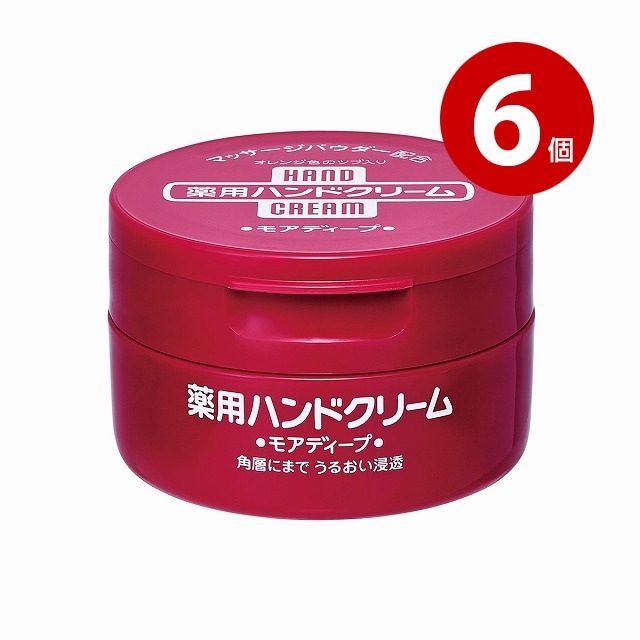 《6個セット》【医薬部外品】ファイントゥデイ　モアディープ　薬用ハンドクリーム　ジャー　100g