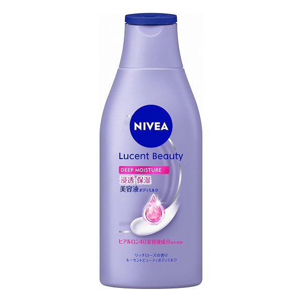 花王　ニベア　ルーセントビューティ　ディープモイスチャー　浸透保湿美容液ボディミルク　200ｇ