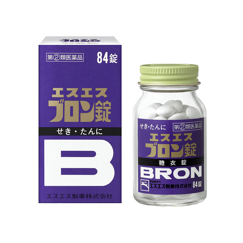 【指定第２類医薬品】★ブロン錠８４錠 エスエス製薬【セルフメディケーション税制対象】