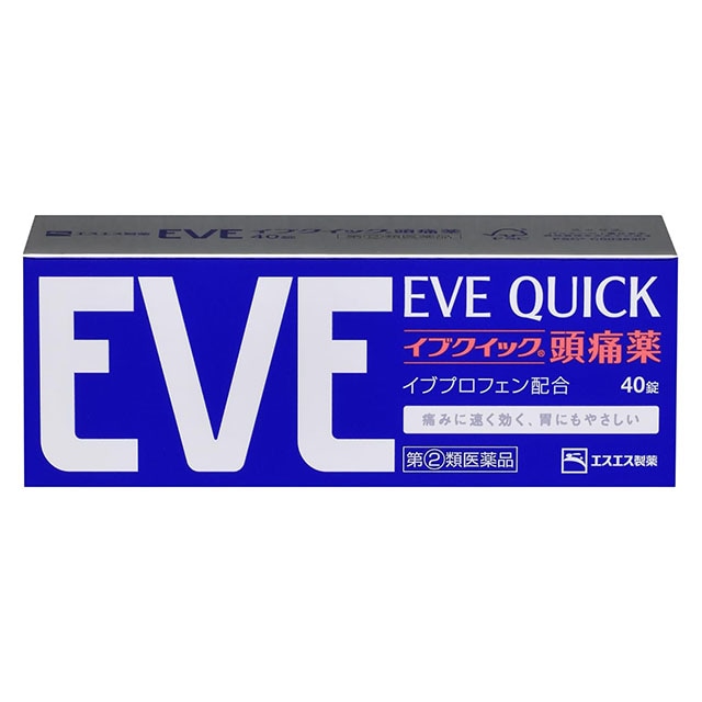 【指定第2類医薬品】★イブクイック頭痛薬 40錠 エスエス製薬【ネコポス対応】【セルフメディケーション税制対象】