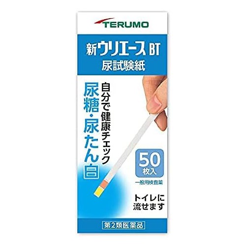 【第2類医薬品】テルモウリエースＢＴ　糖．蛋白50枚 テルモ【ネコポス対応】