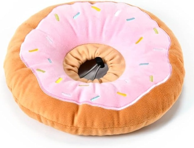 Solgra ペリーブカラークッション ドーナツ  L  ピンク