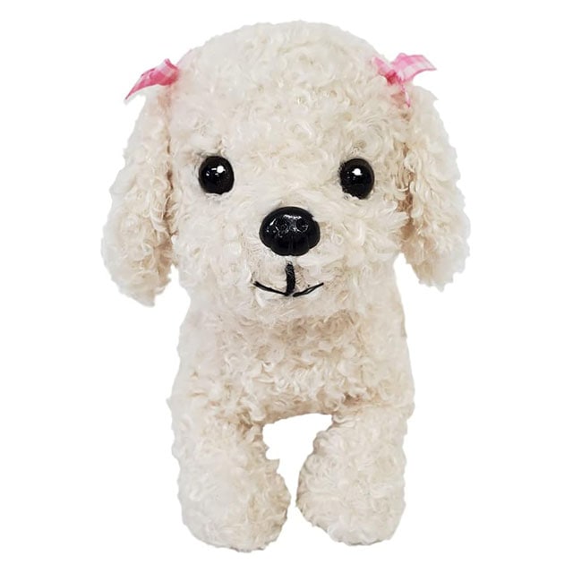BESTEVER プレミアムパピー ぬいぐるみ トイプードル ホワイト プードル