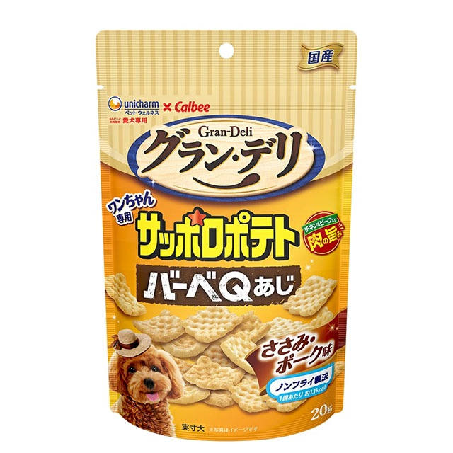 ユニ・チャーム GD サッポロポテト バーベQ ポーク味 20g
