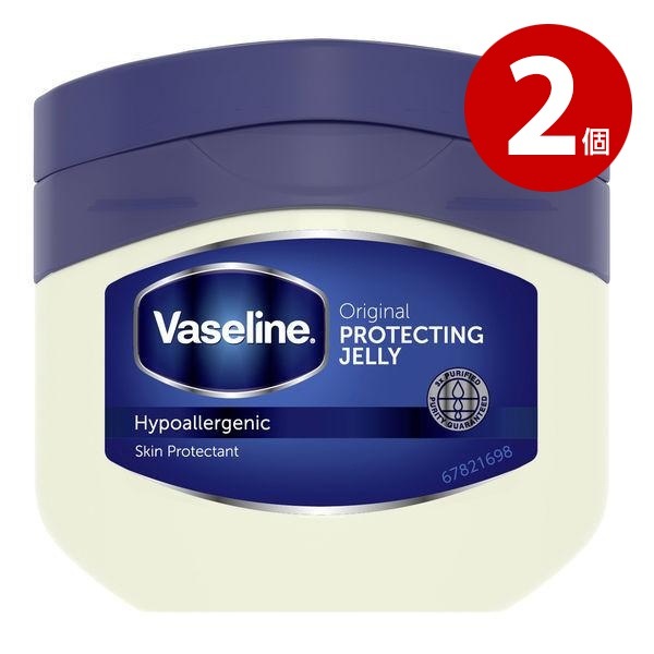 《2個セット》ユニリーバ　ヴァセリン　オリジナル　ピュアスキンジェリー　200g　全身の保湿ケア用スキンバーム