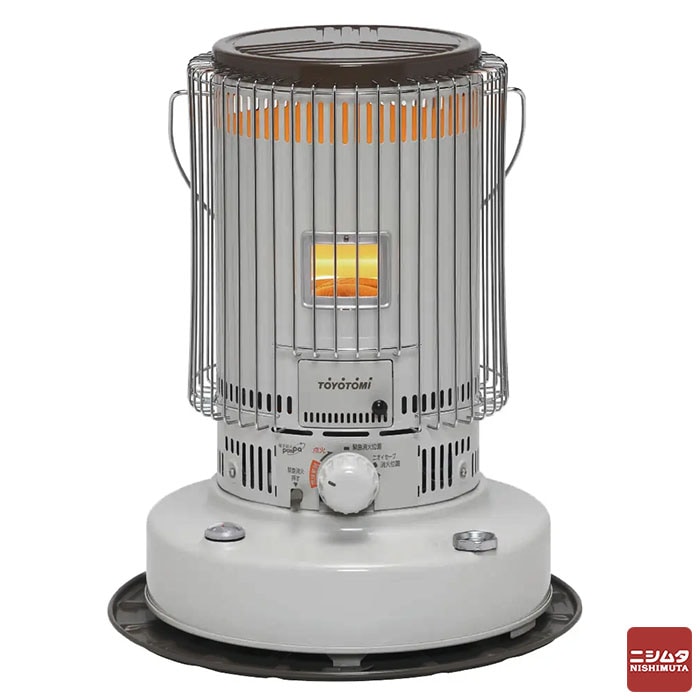 送料無料　同梱不可　トヨトミ 電子点火式対流型石油ストーブ KS-67H（W）