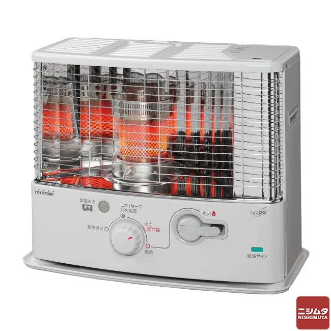 トヨトミ　石油ストーブ　RS-G3024 (W)　反射形　石油　ストーブ 【同梱不可】