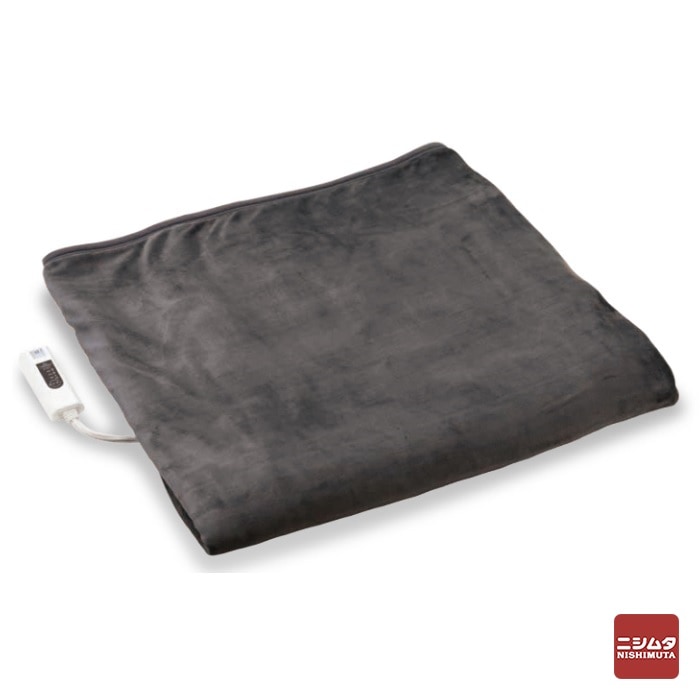 Ｃ:ＮＥＴ シーネット フランネル電気掛敷毛布 CDMK306GY  130×190cm