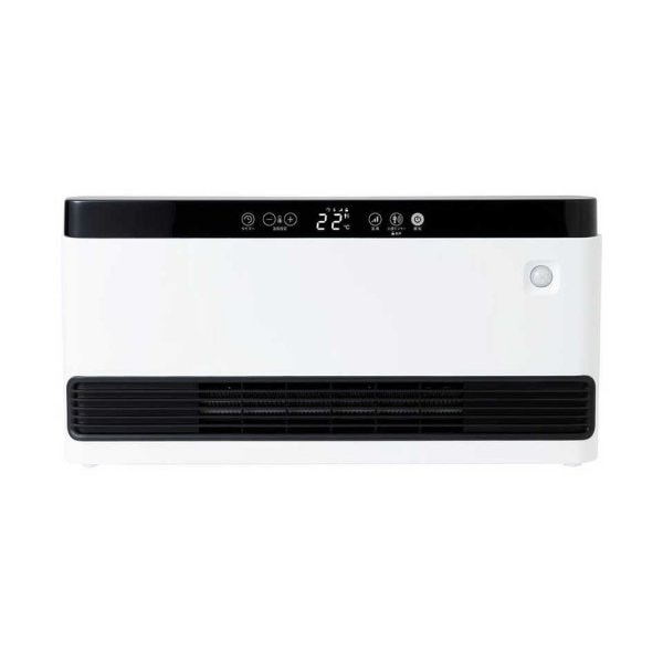 C:NET　シーネット　ワイドスリムセラミックヒーター　CDCP701WH　ホワイト