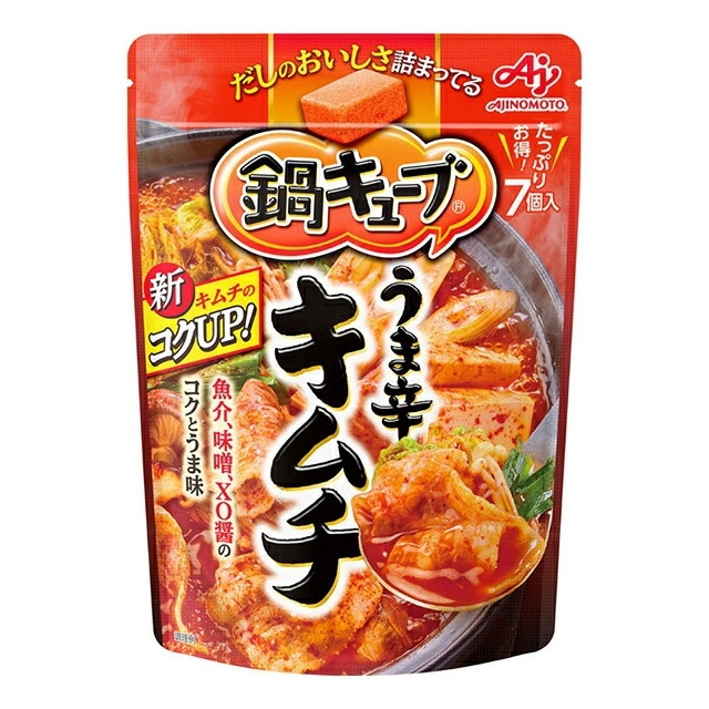 味の素　鍋キューブ　うま辛キムチ　7個入り（59g） 【ｍ特】