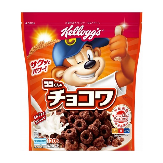 【栄養機能食品】ケロッグ　ココくんのチョコワ　120g　シリアル【ｍ特】