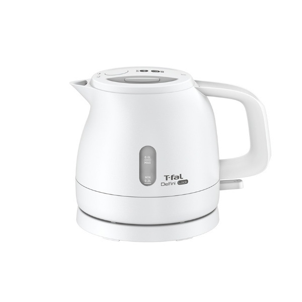 T-fal　ティファール　電気ケトル　デルフィニ ロック　ホワイト　0.6L　KO1601JP【送料無料】【ｍ特】