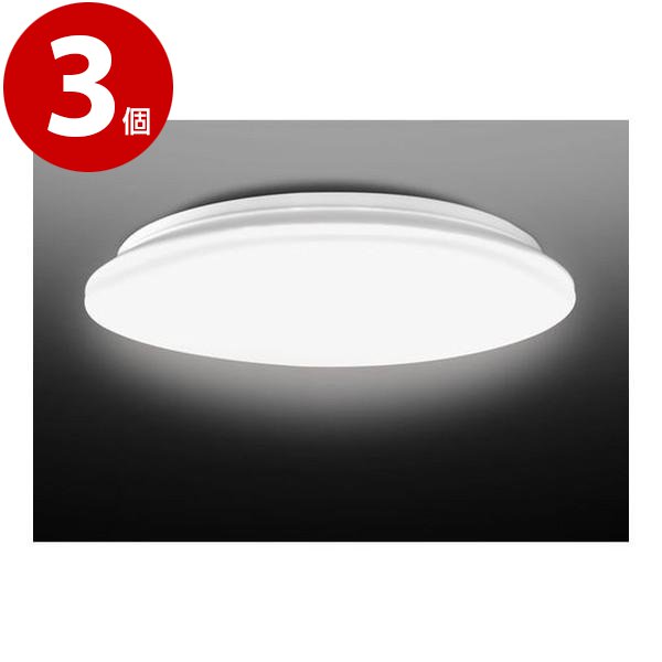 東芝 TOSHIBA シーリングライト LED 6畳 NLEH06R24A-DLD　3個　照明 ライト【同梱不可】【ｍ特】