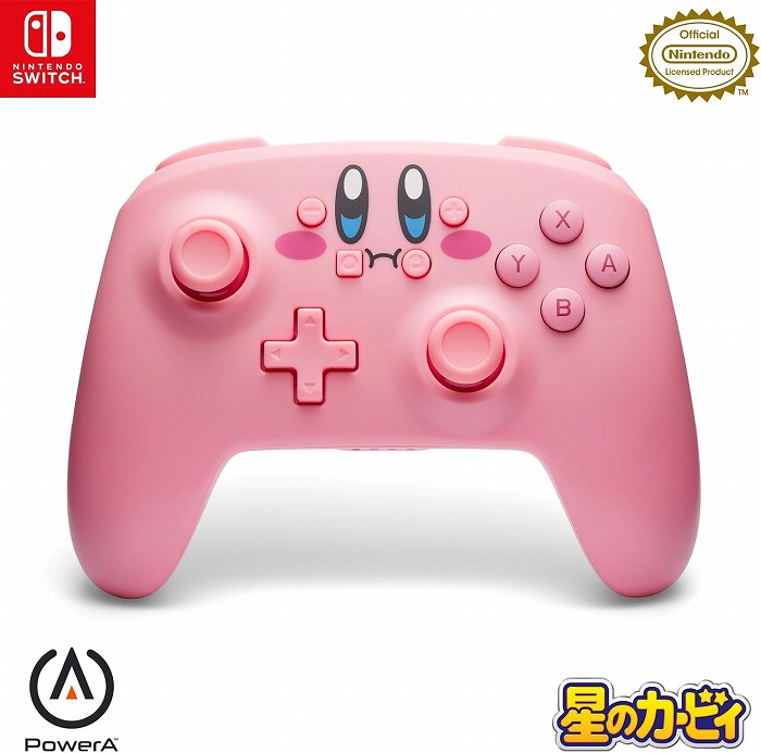 新品＞Nintendo Switch ワイヤレスコントローラー 星のカービィ 任天堂