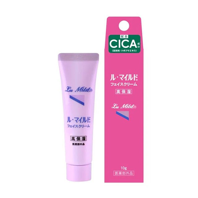 【ネコポス対応】【医薬部外品】 健栄製薬 ル・マイルド フェイスクリーム トライアルサイズ 10g