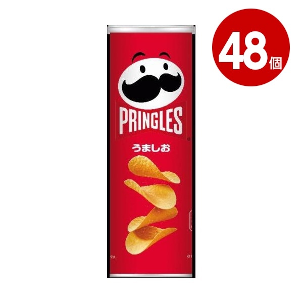 《48個セット》ケロッグ　プリングルズ　うましお　105g　ポテトチップス【送料無料】【ｍ特】