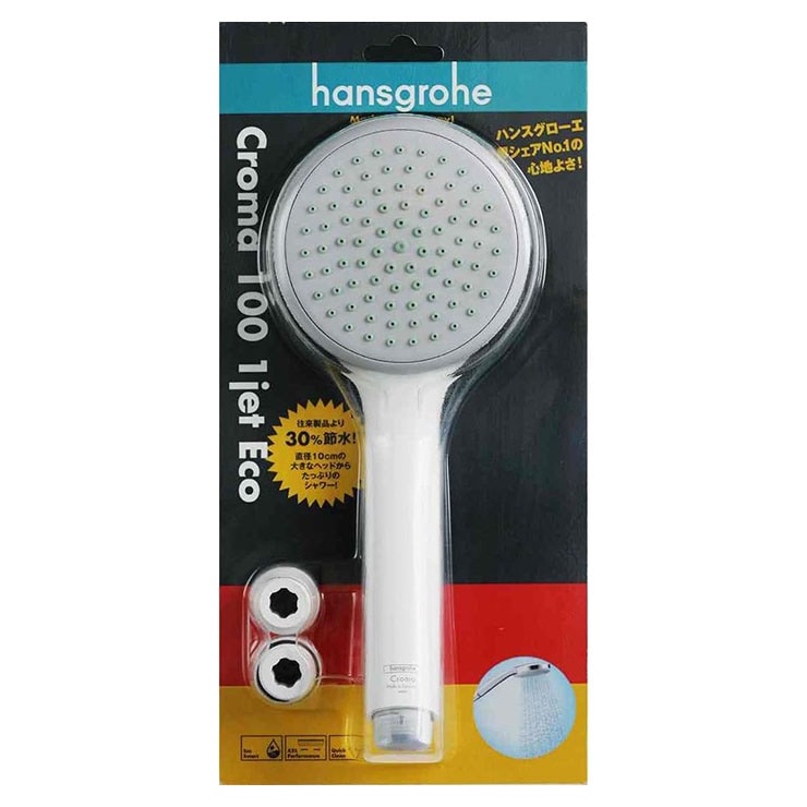 ハンスグローエ Hansgrohe ＜パッケージに少々難あり/中身は新品です＞ クロマ100 1ジェットエコ 28580454 シャワーヘッド