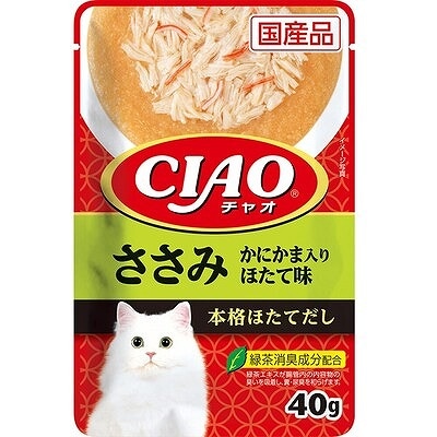 いなば CIAOパウチ ささみかにかま入り40g