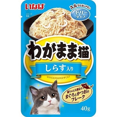 いなば わがまま猫 まぐろしらす 40g