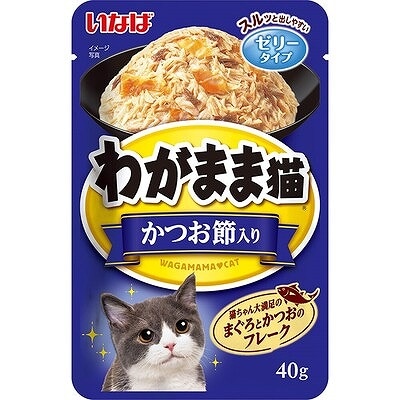 いなば わがまま猫 まぐろかつお節入り 40g