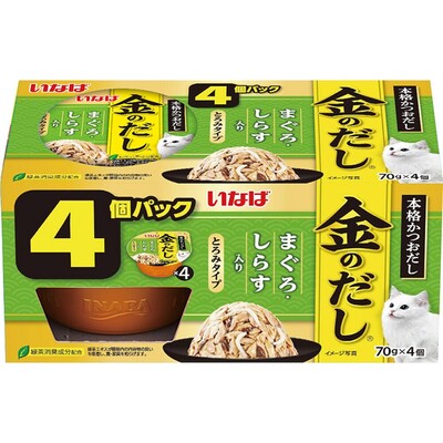 いなば 金のだしカップ まぐろしらす 70gX4