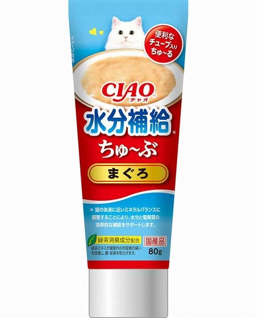 いなば ちゅーぶ水分補給 まぐろ80g