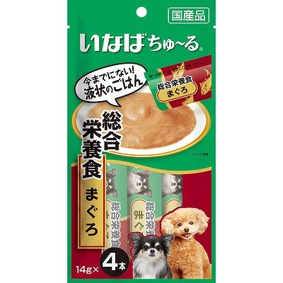 いなば WANちゅーる 総合栄養食まぐろ14g×4本