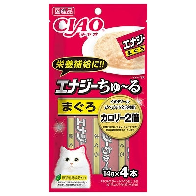 いなば エナジーちゅーる まぐろ 14g 4本