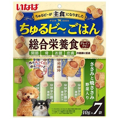 いなば ちゅるビーごはん ささみ野菜バラエティ 10g×7袋