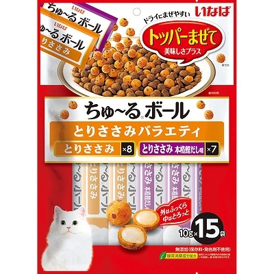 いなば ちゅーるボール ささみバラエティ 15g×15袋