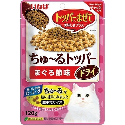 いなば ちゅーるトッパードライ まぐろ節味 120g