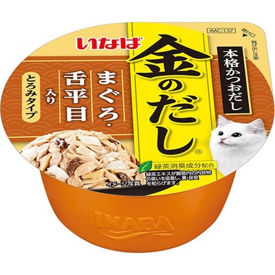 いなば 金のだしカップまぐろ舌平目70g