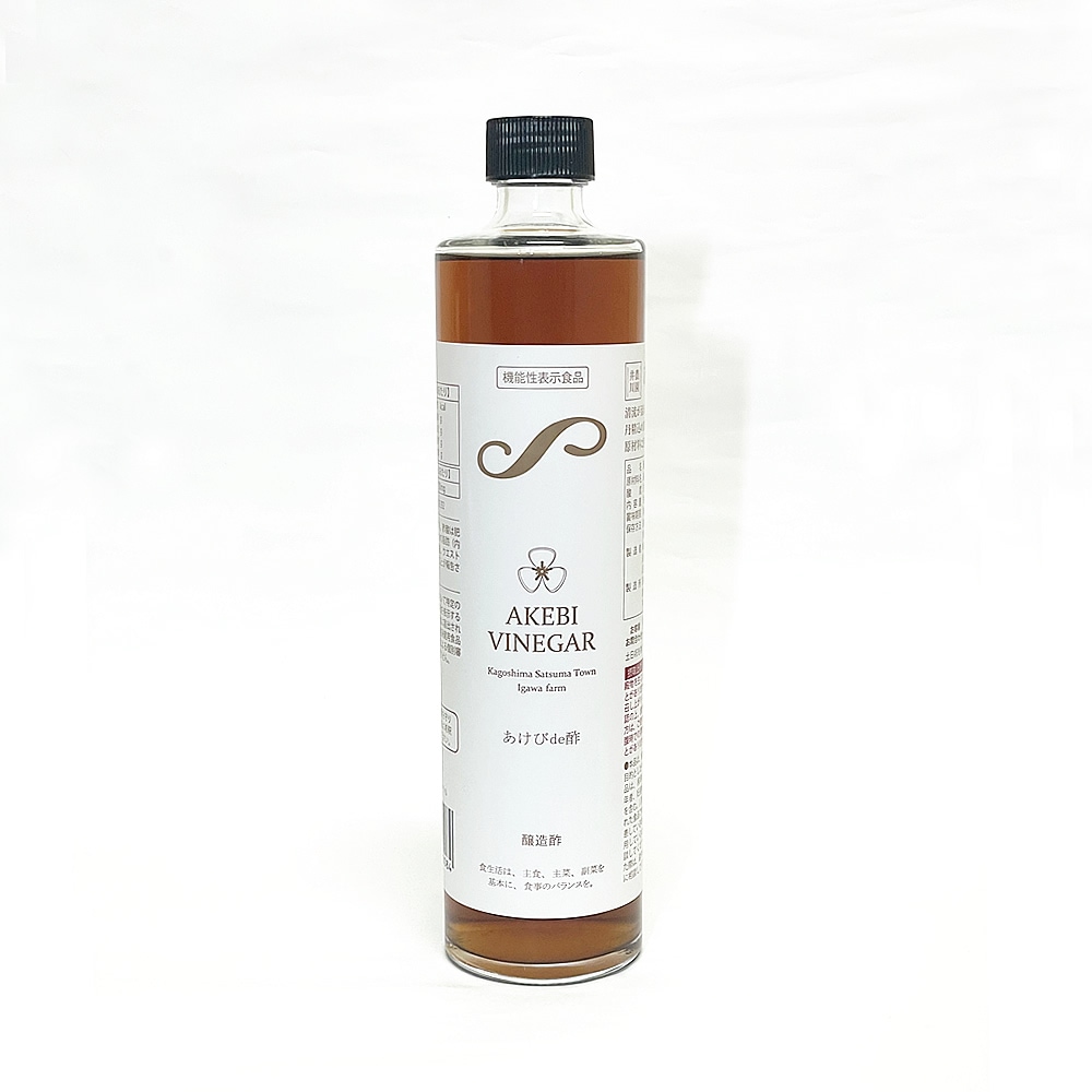 ＜機能性表示食品＞ 薩摩ビネガー あけびde酢 500ml 井川産業(直送･同梱不可)