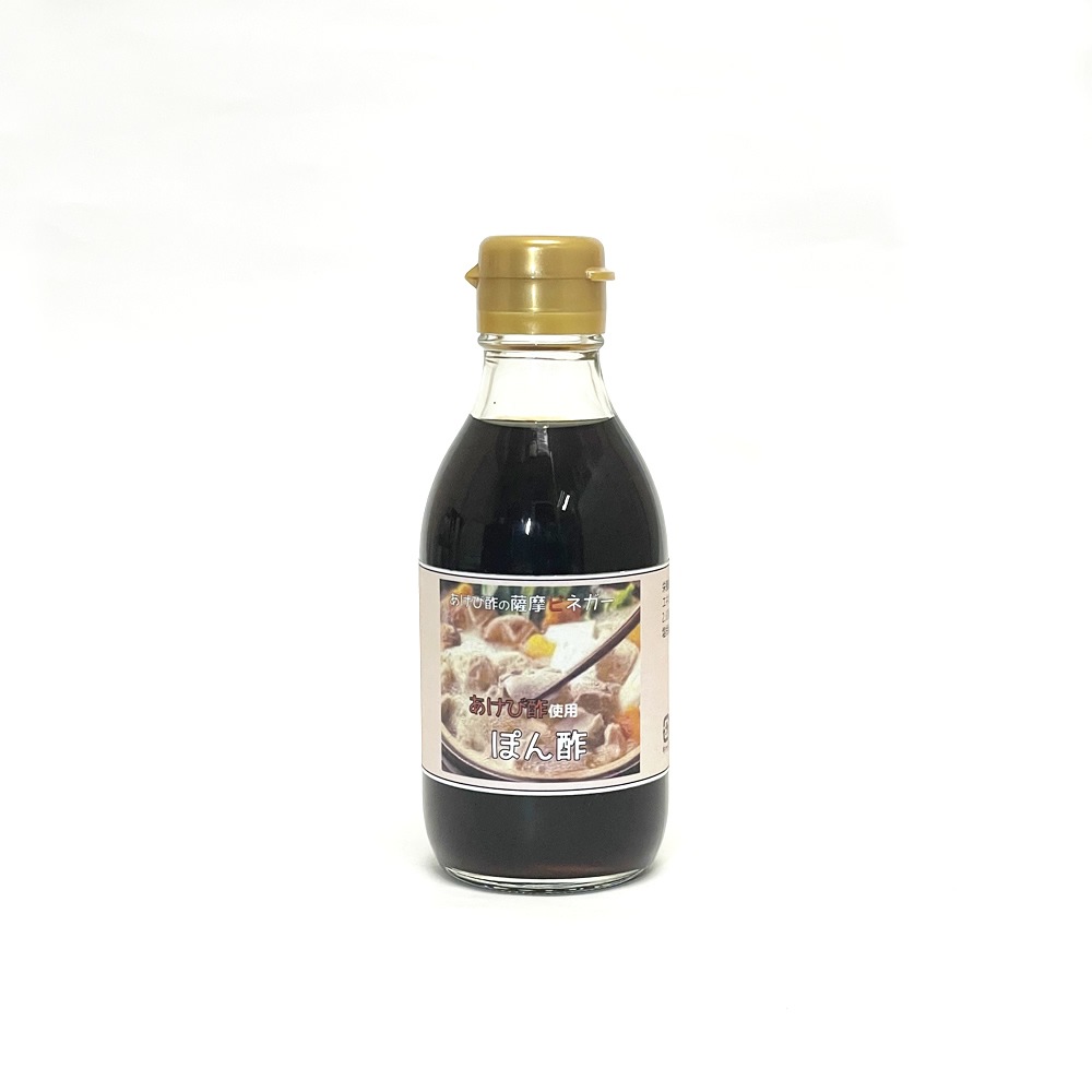 薩摩ビネガー あけび酢入り ぽん酢 200ml 井川産業
