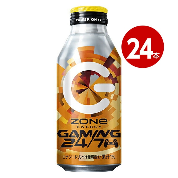 サントリー HYPER ZONe ENERGY(ハイパーゾーンエナジー) GAMING 24/7 400mlボトル缶 24本 【m特】