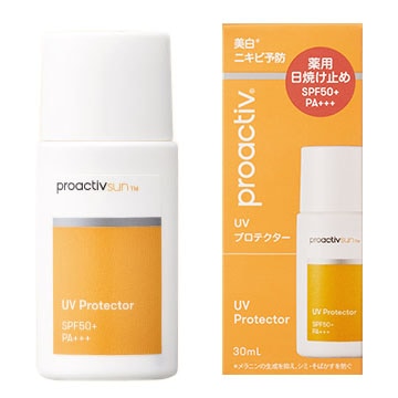 【取寄品】【ネコポス対応】【医薬部外品】 プロアクティブ 薬用日焼け止め UVプロテクター 30ml SPF50+ PA+++ 日焼け止め UVケア 紫外線