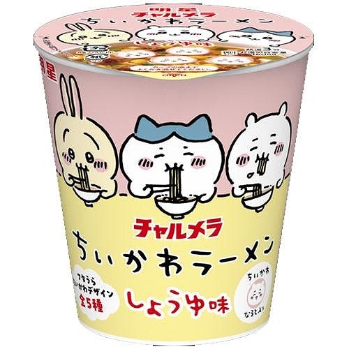 明星 チャルメラ ちいかわラーメン しょうゆ味 35g