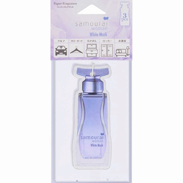 ウエニ貿易 サムライウーマン ホワイトムスクペーパー3P