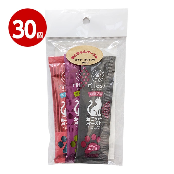 【取寄品】清水物産 ネコちゃんペースト アソート 15gx3p 30個