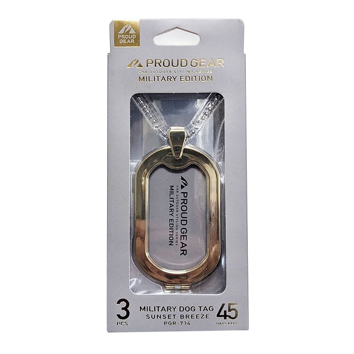 ネコポス対応】プラウドギア ミリタリードッグタグ サンセットブリーズ