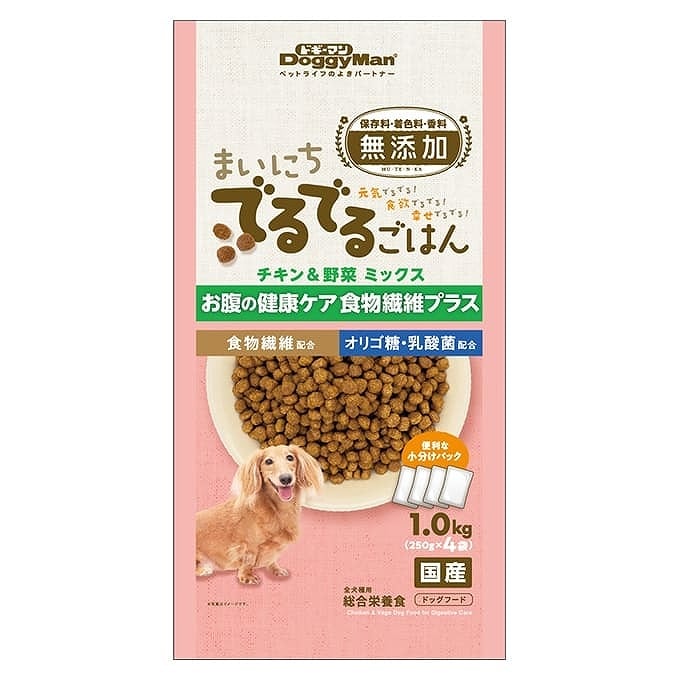 ドギーマン まいにちでるでるごはん お腹の健康ケア 食物繊維プラス 1kg