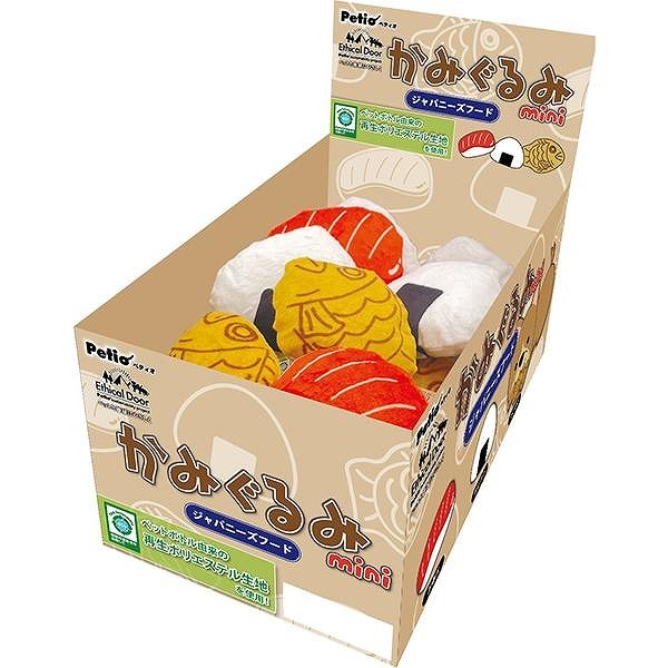 ペティオ かみぐるみmini ジャパニーズフード 犬用 おもちゃ