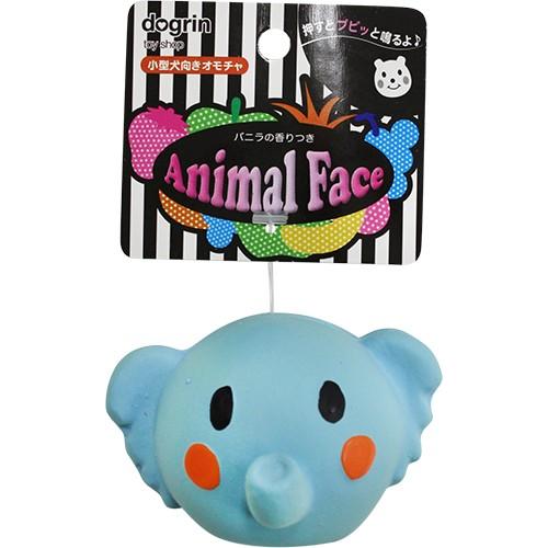 スーパーキャット アニマルフェイス ぞうさん TL127 犬用 おもちゃ