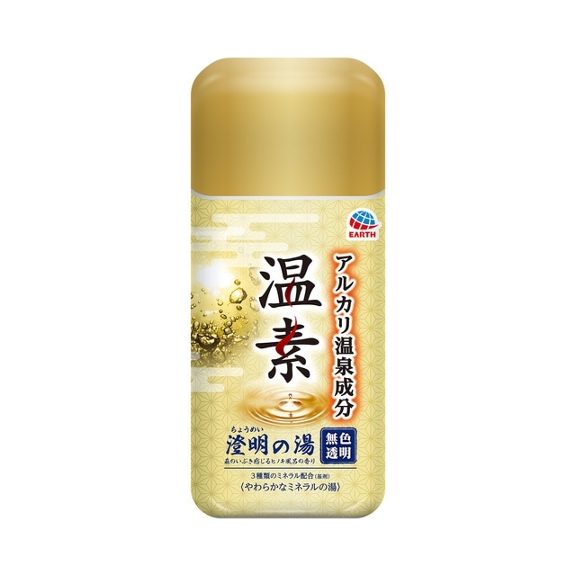 【医薬部外品】アース製薬　温素　澄明の湯　600g　入浴剤