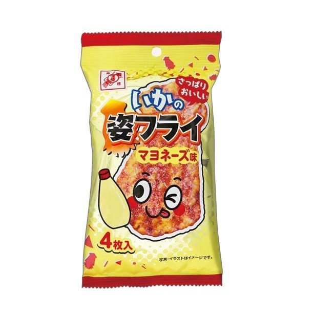 全珍　いかの姿フライ　マヨネーズ味　4枚入り【ｍ特】